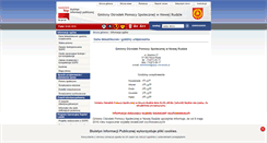 Desktop Screenshot of bip.gops.nowaruda.pl